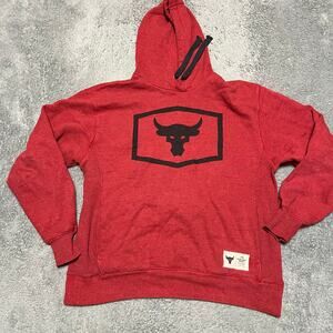 Under Armour Hoodie Mens Large Project Rock Warm Up Hoodie Pullover 1346067